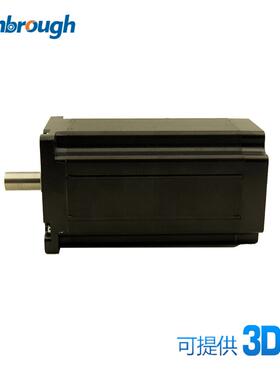 二相86单轴步进电机 力矩12NM 电流6A 轴径12.7 四线 机身长156MM