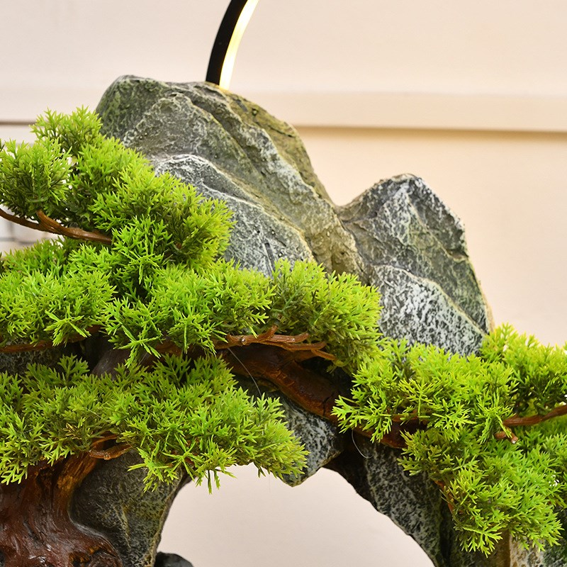 时来运转中式循环流水器庭院客厅室内水幕墙鱼池造景阳台摆件屏风