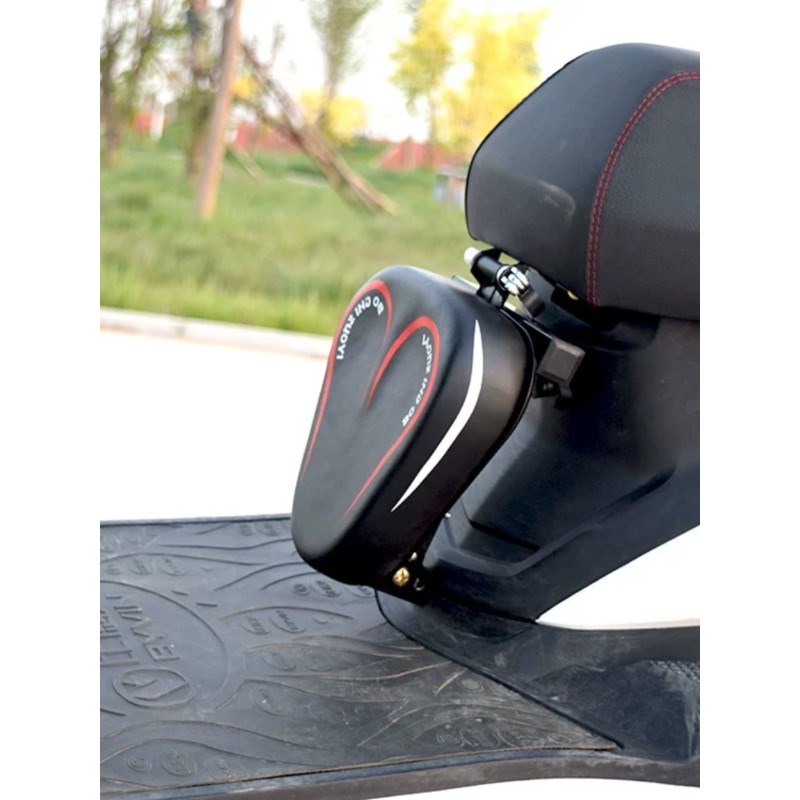 电动摩托车儿童座椅前置可折叠踏板电瓶车小孩宝宝婴儿安座椅