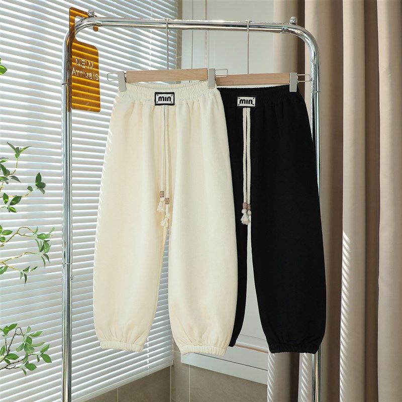 儿童时尚加厚一体绒哈伦裤秋冬新款韩版男女童洋气百搭加绒休闲裤,童装/婴儿装/亲子装,裤子,淘宝优惠券,粉丝福利购,淘宝优惠卷