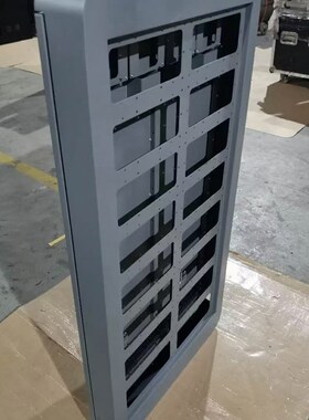 厂家定做户外LhED显示屏灯杆屏箱体户外防水箱体交通诱导屏箱体