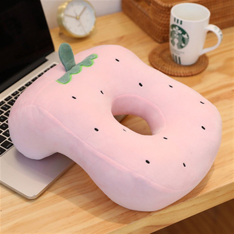 水果夏季午睡枕趴睡枕学生小抱枕头小号午休睡觉桌上趴着睡办公室