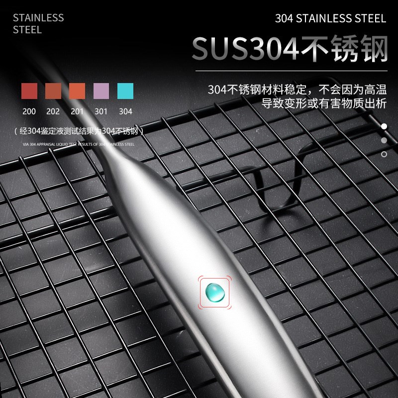 304不锈钢大漏勺加厚火锅捞勺冲孔线漏笊篱漏网捞面油炸过滤网筛