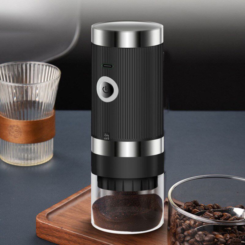 电动磨豆机家用小型手动咖啡豆研磨机便携全自动研磨器手磨咖啡机