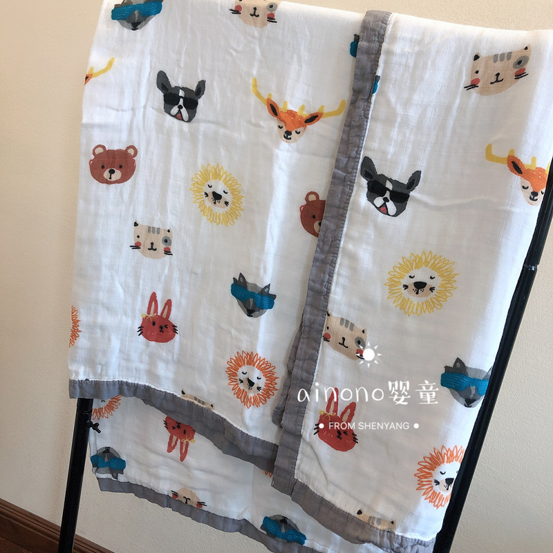 竹纤维盖毯空调被四层薄款夏季z凉被大尺寸童被竹棉纱布浴巾多用,婴童用品,婴童毛毯/盖毯,淘宝优惠券,粉丝福利购,淘宝优惠卷