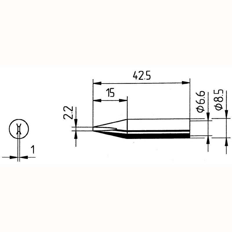 埃莎0842CDLF用ERSA烙铁头洛铁头PTC70 POWER-TOOL ERGO TOOL焊头
