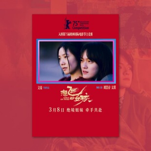 想飞的女孩刘浩存文淇电影海报装饰画框周边背景墙贴房间定制签名