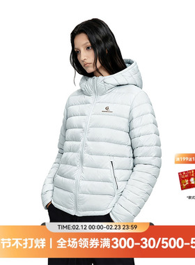 QUARTER IN NIGHT百搭排骨羽绒服 保暖外套美式复古休闲街头潮流