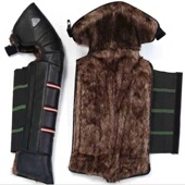 冬季 护膝电动车骑车摩托车护膝男女护腿挡风防寒外穿加厚保暖骑行