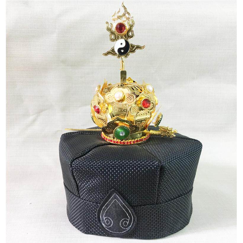 火焰太极莲花冠法器八卦帽混元巾