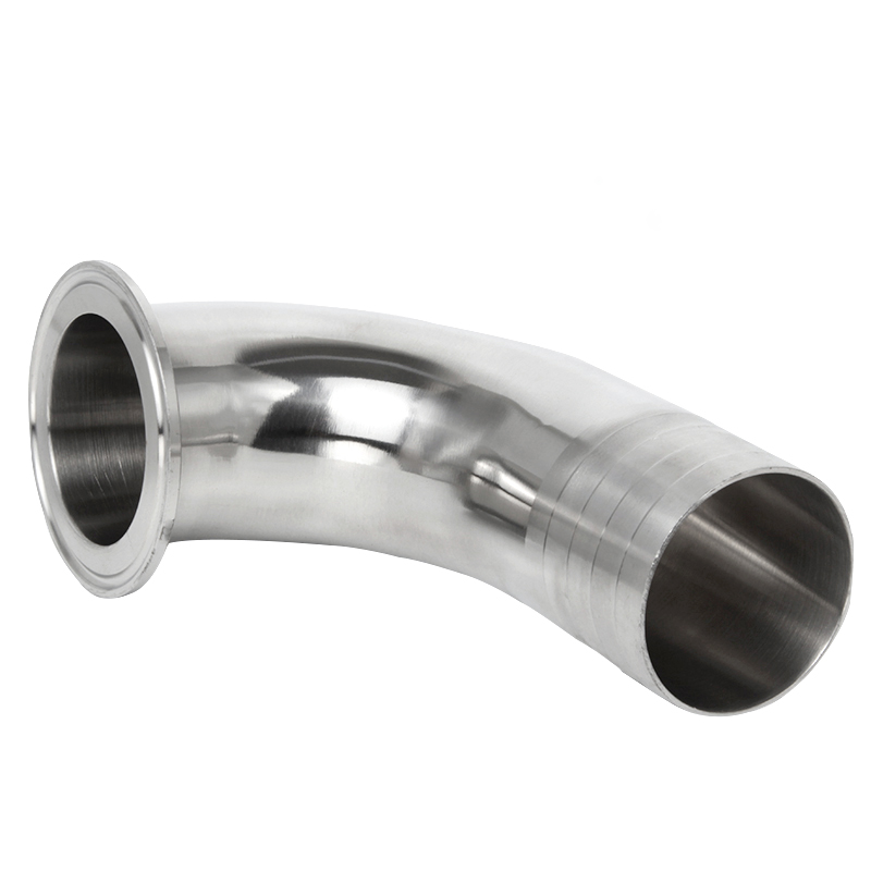 304不锈钢90度快装皮管弯头卫生级卡箍软管水嘴S格林弯管宝塔焊接