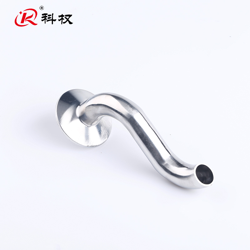 科权304不锈钢快装水嘴u弯头卫生级S型焊接弯管卡盘S弯管卡箍