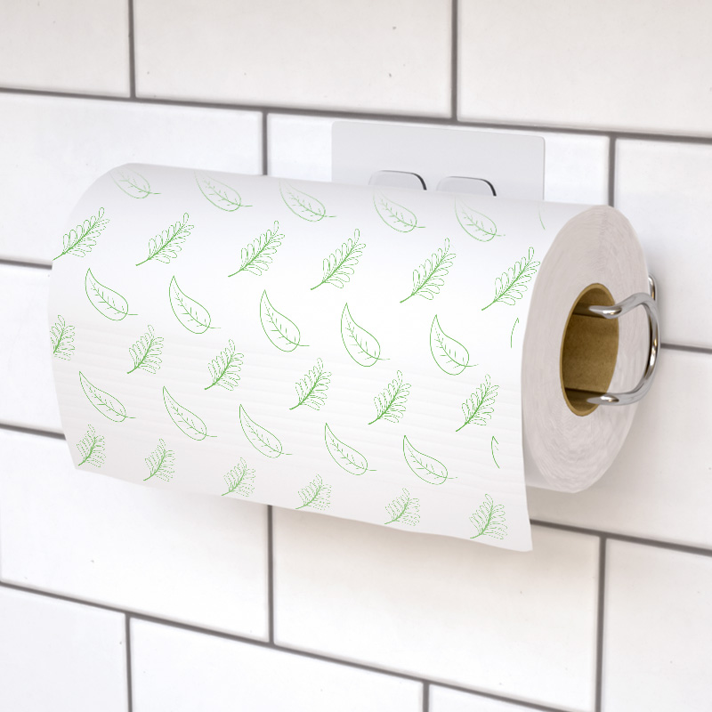 厨房纸巾架免打孔不锈钢壁挂式卷筒纸架J厨柜一次性抹布收纳置物