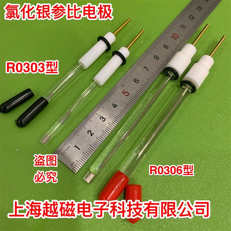 R0303氯化银电极 R0306银 氯化银电极Ag/Agcl参比电极 可拆卸