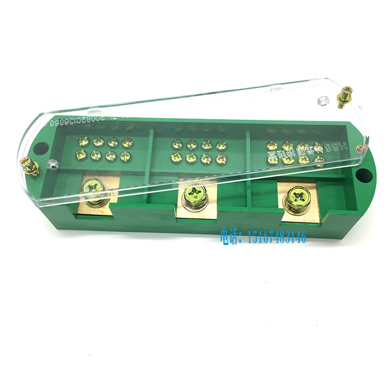 海胜HS6/3-12三相十二表户接线盒 3进12出计量箱配电Y箱分线端子