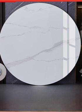 石板餐桌转盘家庭圆桌大理石旋转圆盘底座桌子转盘圆桌顶部花园桌
