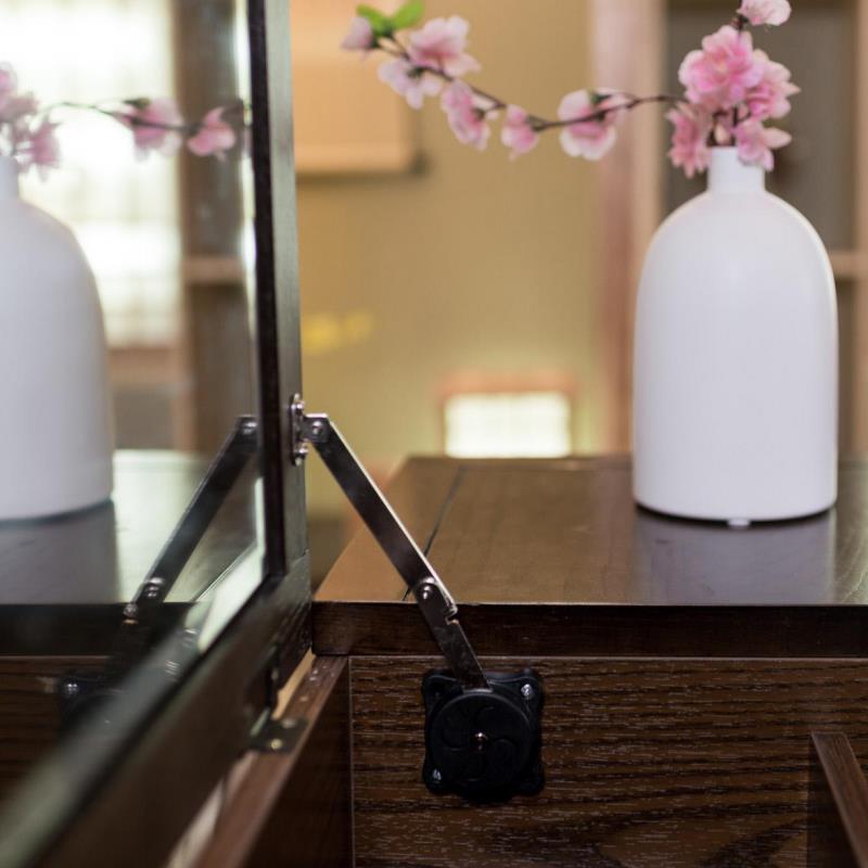 嘉宝小蜗牛化妆台支撑缓降液压杆气压杆阻尼器气撑缓冲器家俱五金