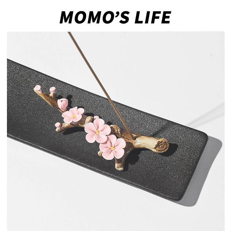 手工陶瓷禅意香插梅花线香底座托盘室内檀香炉茶道香插香盘香托,家居饰品,香托/香盘/香座/香插,淘宝优惠券,粉丝福利购,淘宝优惠卷