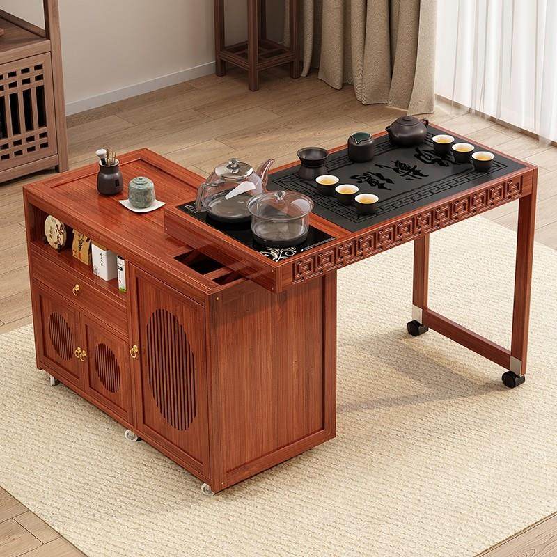 移动茶台小茶桌家用新中式茶水柜茶车茶几功夫茶具套组烧水壶一体,住宅家具,茶几,淘宝优惠券,粉丝福利购,淘宝优惠卷