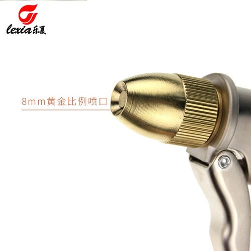 高压家用浇花刷车工具 汽车便携式高压冲车全铜喷枪头洗车水枪