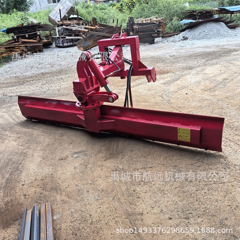 加重型双油缸液压调节的刮平机 2.4米2.7米3米宽的刮土板平地机