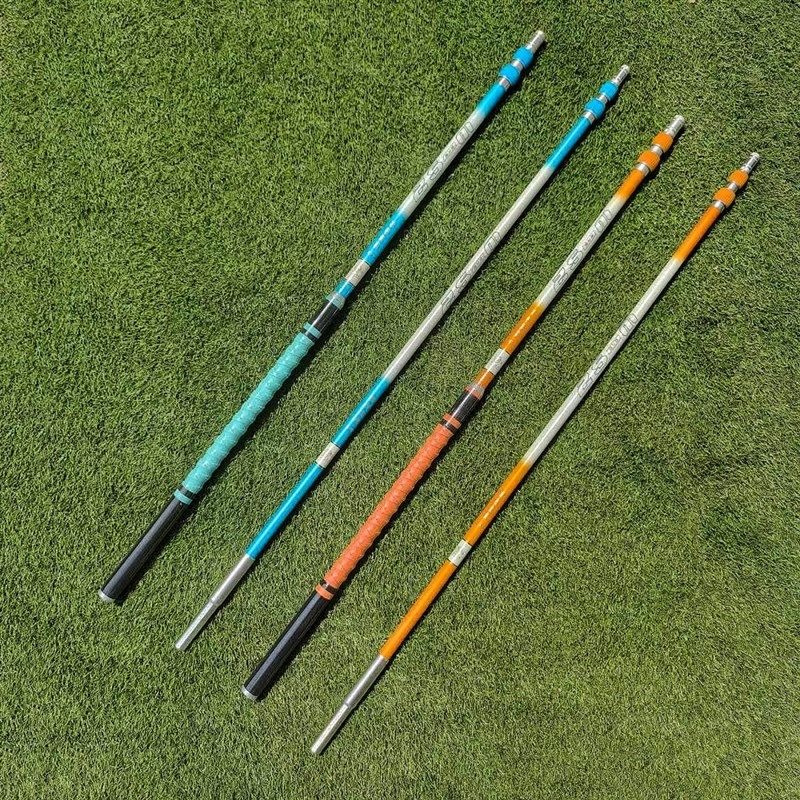 夜光支架大物支架抄网螺纹手把支架抄网杆碳素炮台支架鱼竿架杆