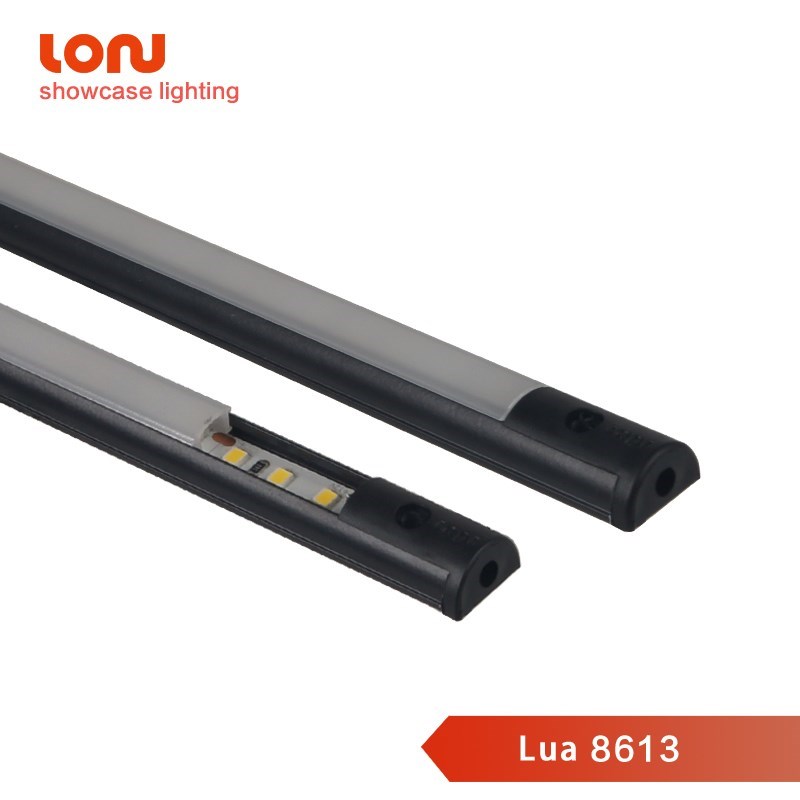 朗尤LED玻璃展柜灯条珠宝柜台长条灯首饰玉器灯带货架柜12V灯管