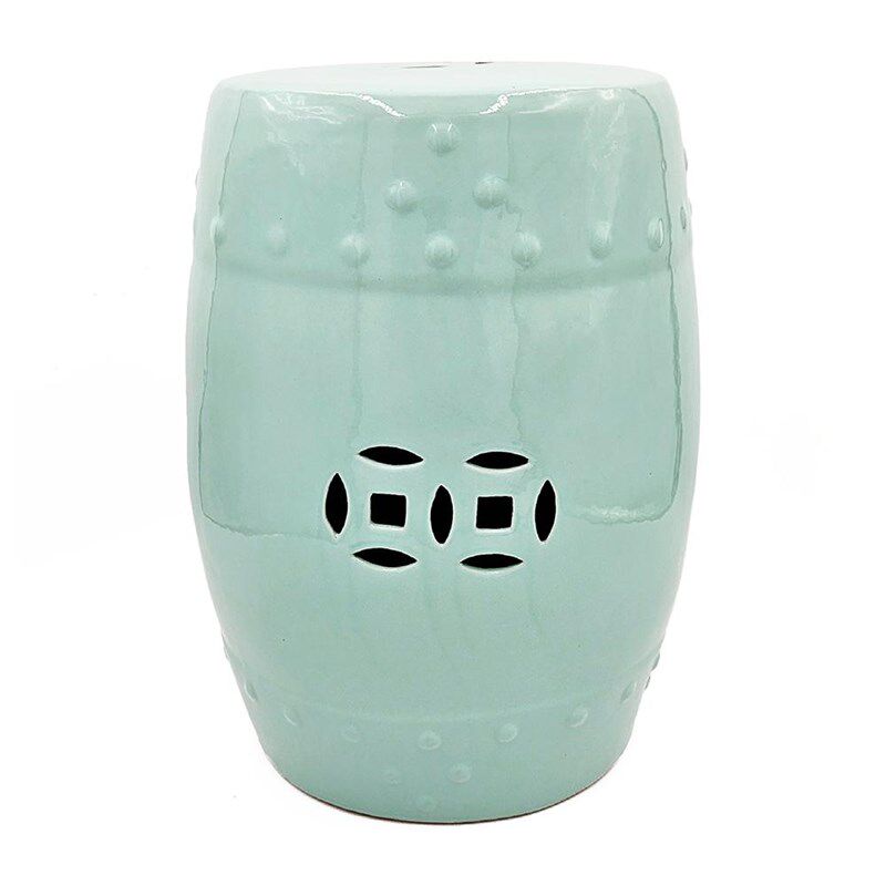 欧式创意复古镂空陶瓷鼓凳摆件客厅家居软装搭配换鞋凳圆凳装饰品,家居饰品,落地摆件,淘宝优惠券,粉丝福利购,淘宝优惠卷