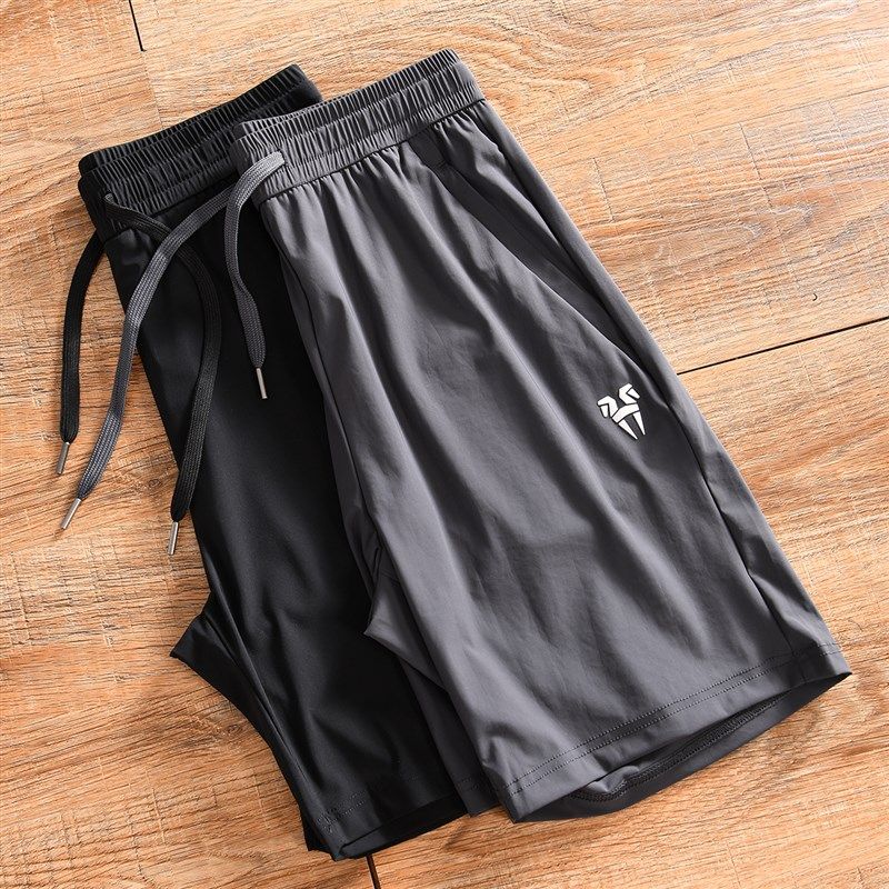 【公司单~冰丝凉感/高弹透气】夏季男运动百搭休闲速干短裤五分裤,男装,短裤,淘宝优惠券,粉丝福利购,淘宝优惠卷