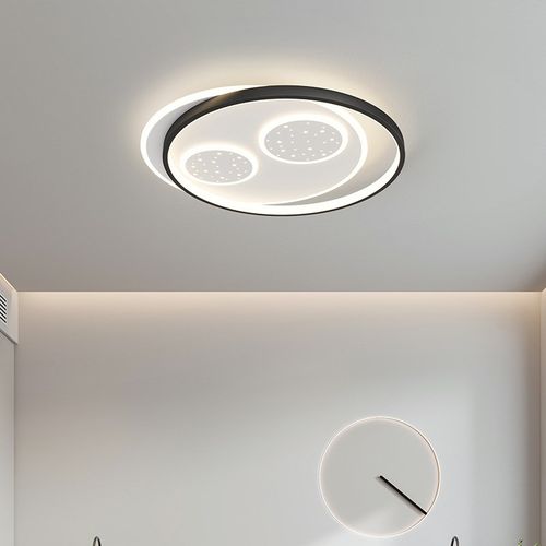 工厂直销奶油风客厅吸顶灯简约LED卧室餐厅灯全屋套餐组合灯具