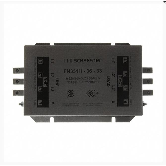 夏弗纳Schaffner进口三相电源线滤波器模块滤波器FN351H-36-33