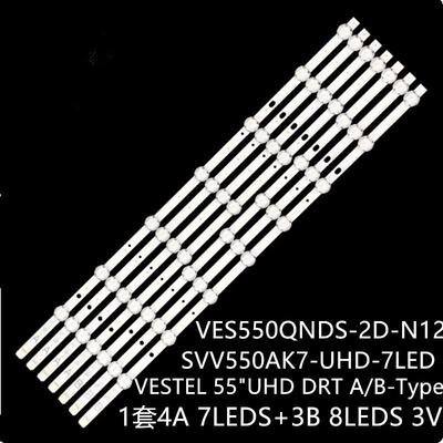 适VESTEL 55 UHD DRT A/B-Type REV01灯条SVV550AK7-UHD-7LED