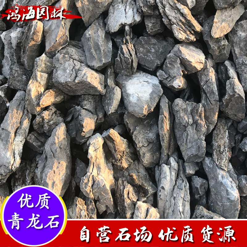 青龙石 鱼缸造景石盆景假山石微景观造景石头酸洗青龙石英石