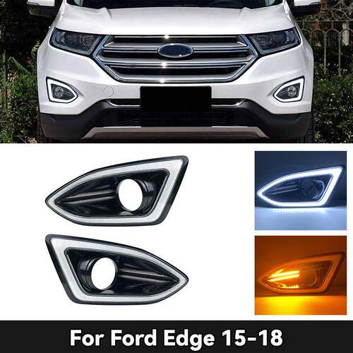 适用于15-18款锐界日行灯 Ford Edge daytime running lights