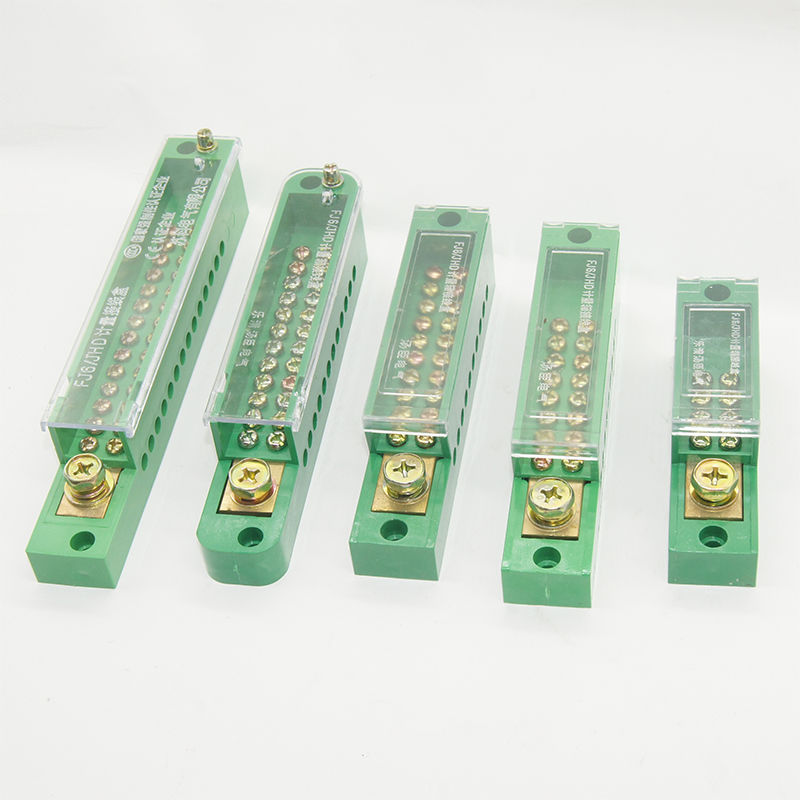 一进十二出接线端子零线排配电箱十二表户接线盒T接线柱电线分线