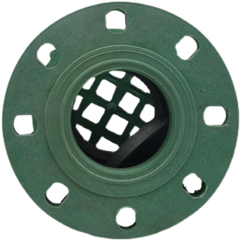 PPR翻版式底阀l污水处理泵塑料底阀法兰丝接式底阀抽水泵止逆阀