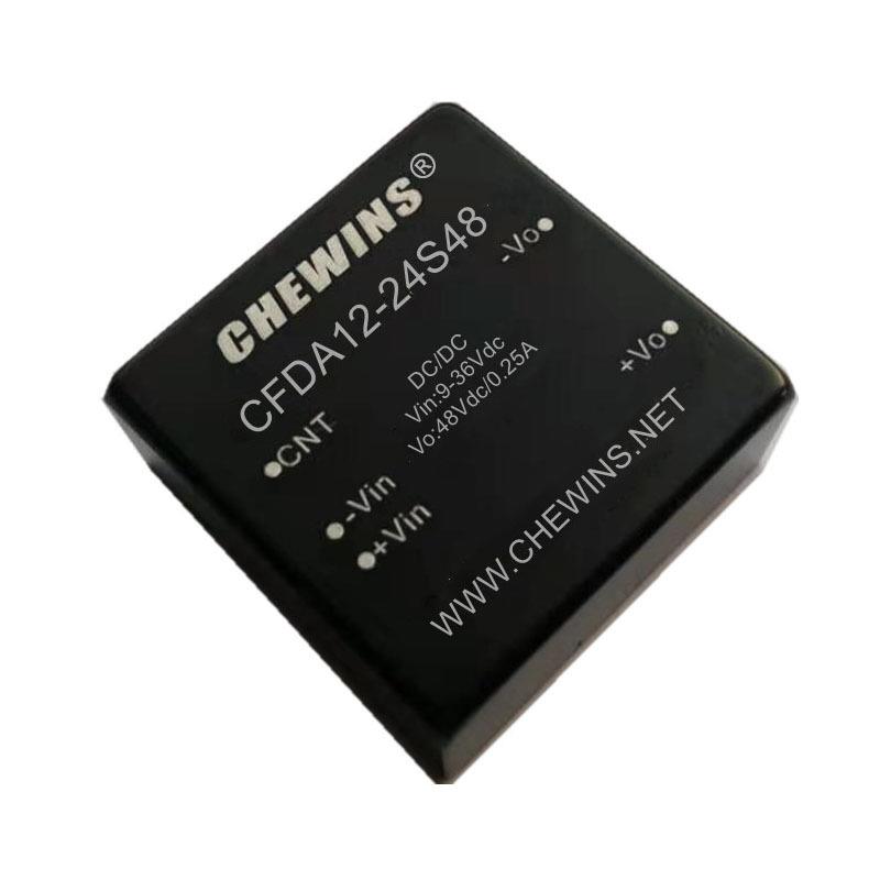 DCDC电源模块9-36V输入24V转15V稳压输出12W隔离CFDA12-24S15