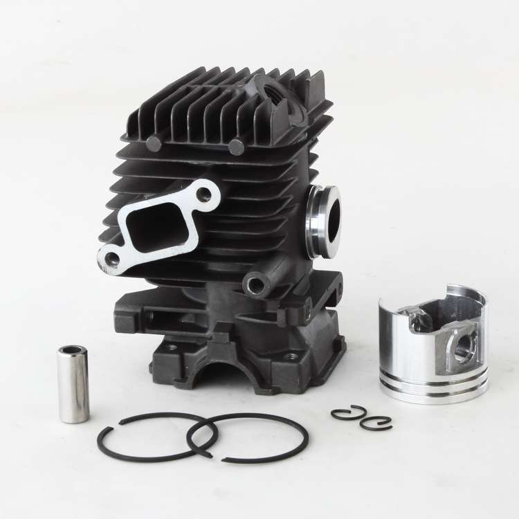 厂家直销油锯MS192汽缸活塞缸套总成链条锯汽油锯伐木锯配件