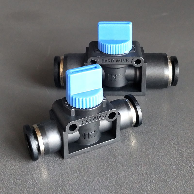 气管开关阀气动气泵放气阀门手动6mm8mm10mm12mm软管气线快插接头