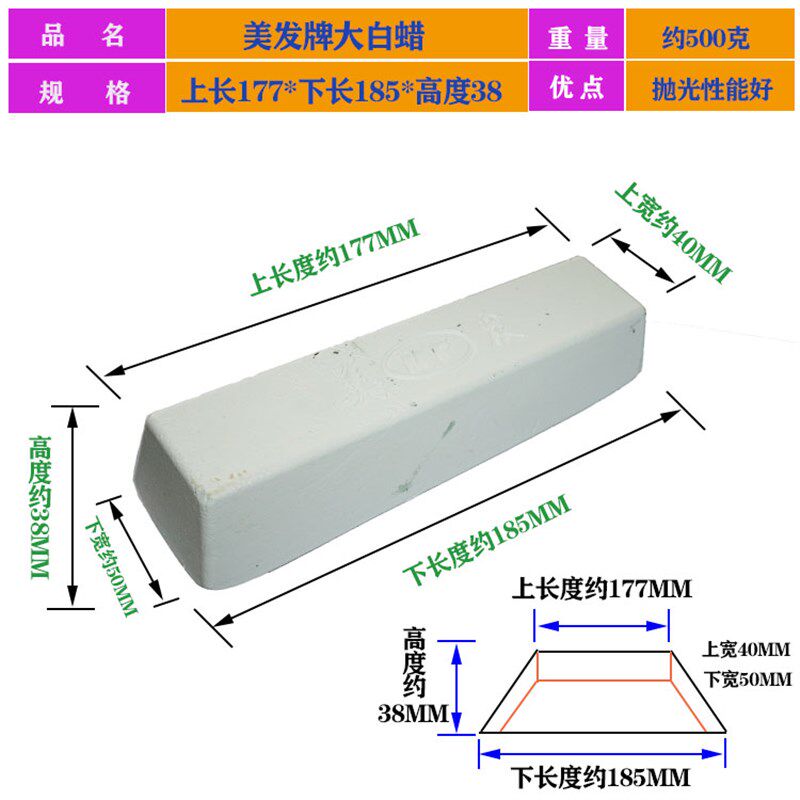 金属不锈钢抛光蜡 木材玻璃玉石抛光膏白油白腊绿油绿蜡包邮