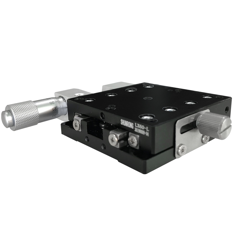 LX40/6e0/80/90/100-L-R-C精密平移台XY轴滑台手动精密位移平台