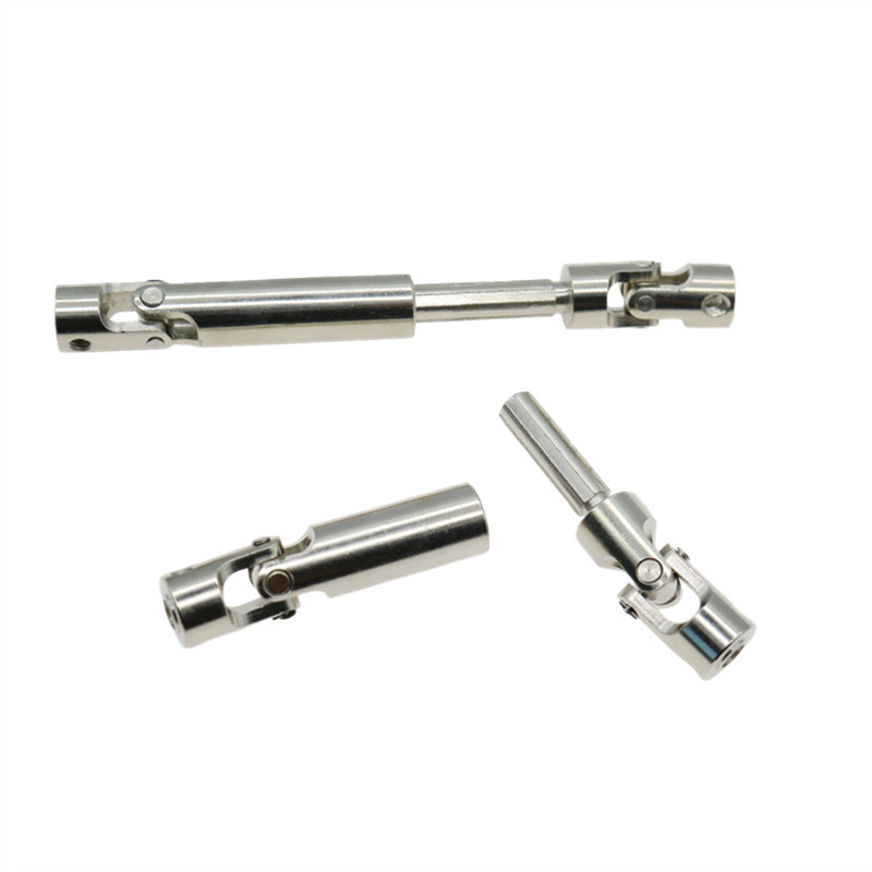 拖头万向节花键传动轴三节花键套轴套伸缩轴微型联轴器攀爬自卸车