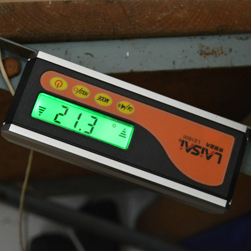 LAISAI莱赛激光LS160II高精度数显水平尺多功能玻度仪数显坡度尺