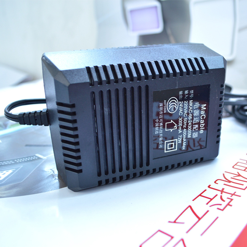 原装海康球机220V转AC 交流24V3A电源MKAC-66-243000M 变压器