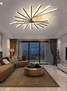 日规2020新款客厅灯旋转简约现代led吸顶灯创意大气卧室套餐北欧