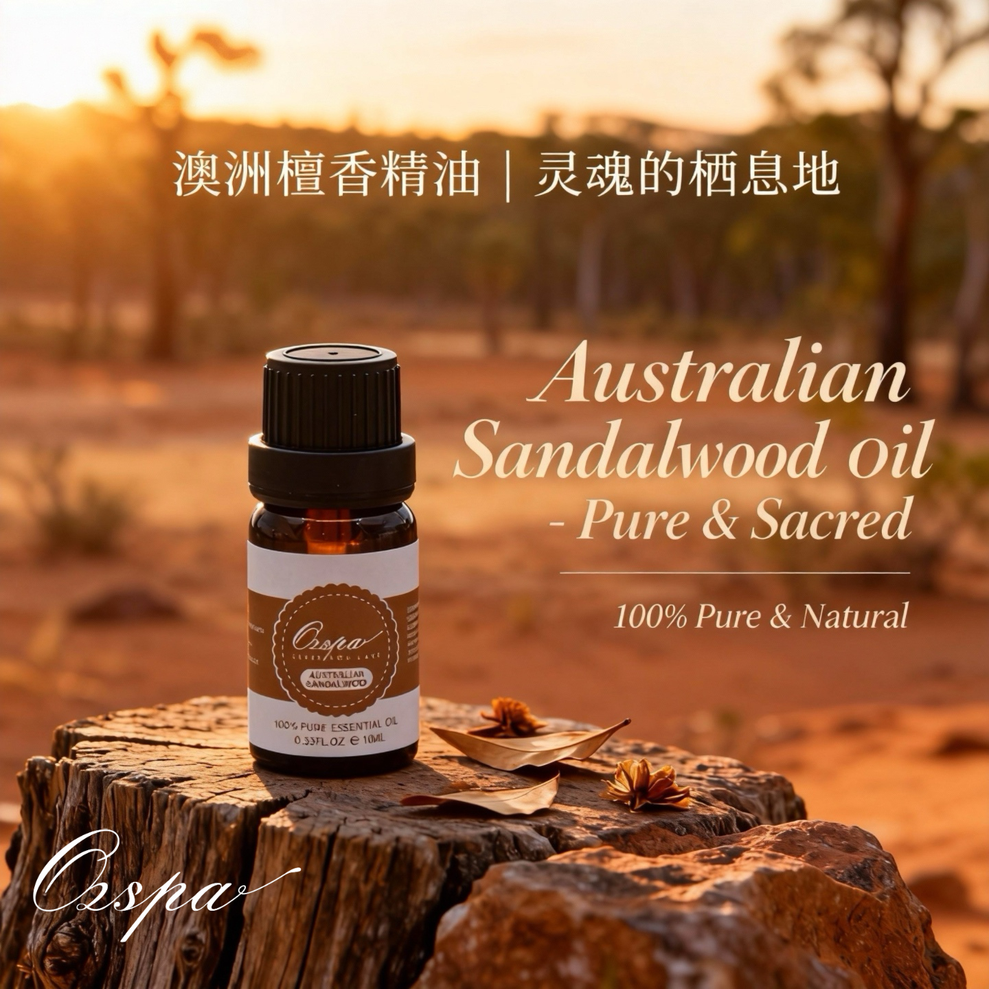 Ozspa澳洲檀香精油天然植物萃取