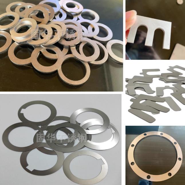 304 不锈钢垫片非标金属垫圈0.03-10mm厚超薄金属垫片非标定制