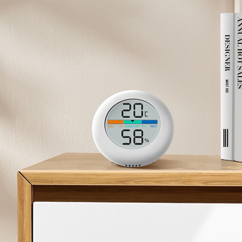 日本电子温湿度计家用卧室高精度传感器室内婴儿房数字精准温度计