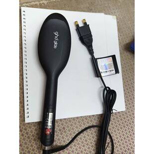 ghd电热离子直发梳子蓬松直发梳子自然卷救星直卷两用懒人梳