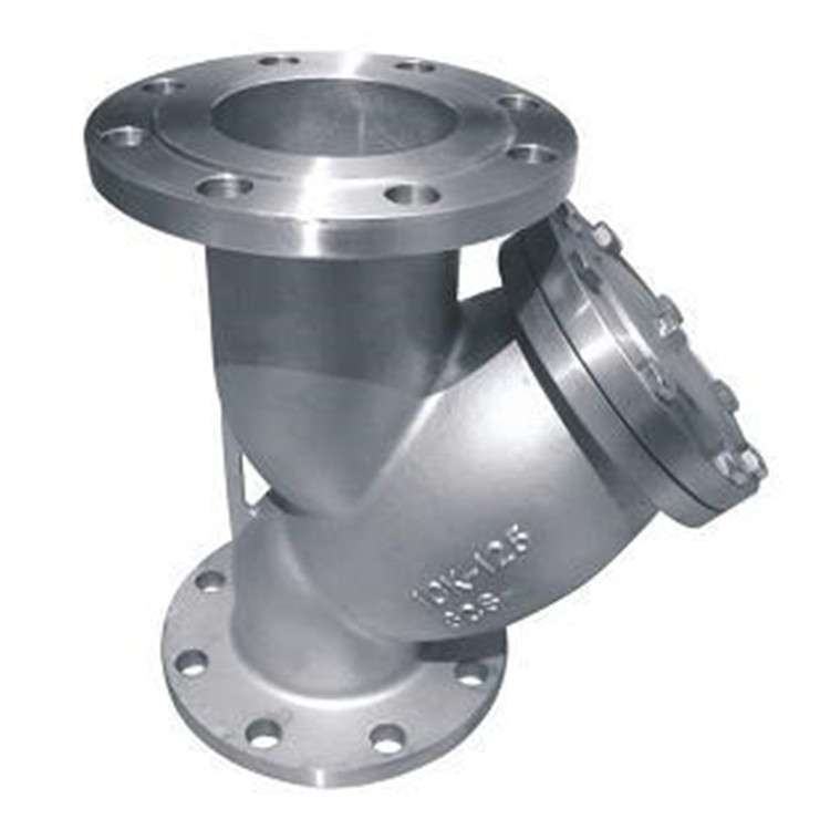 304不锈钢法兰y型过滤器GL41w-16p dn80 65 50 40 32 25 PN16